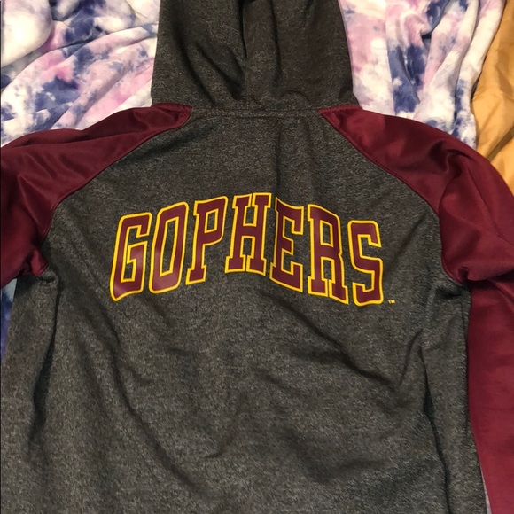 MINNESOTA GOPHERS zip up hoodie - Picture 2 of 2